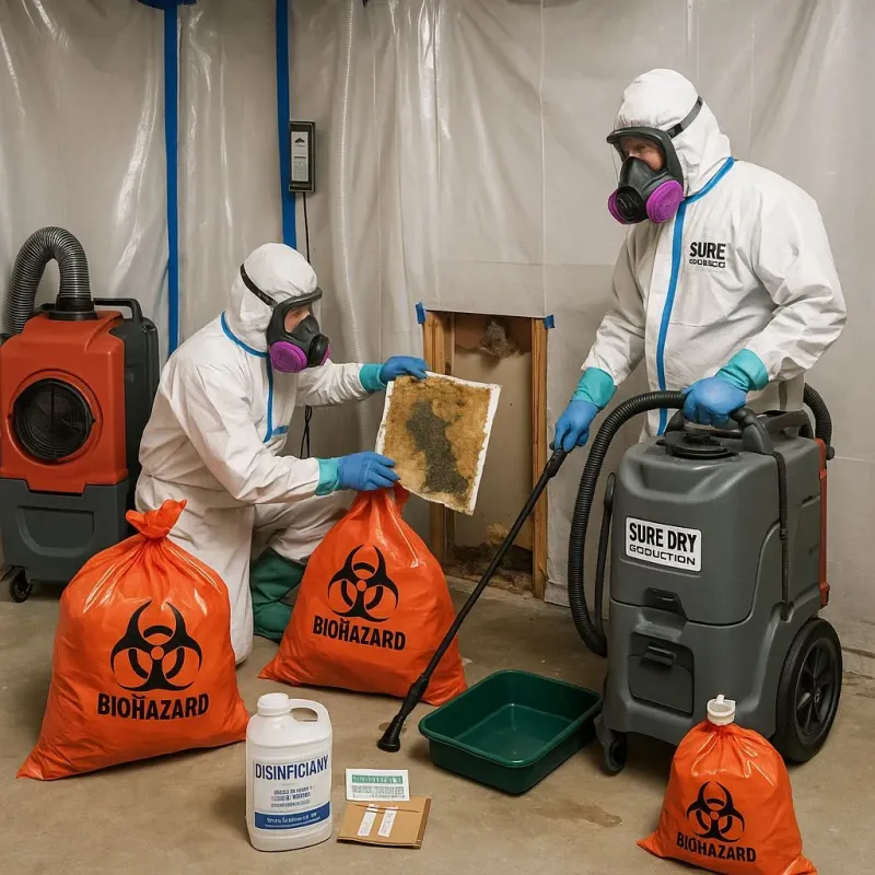 Contaminated Water Handling Protocols process in Sedgwick, ME